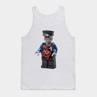 Zombie police offizer Tank Top